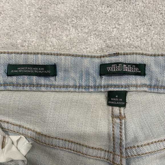 Wild Fable Highest Rise Mom Jean - Picture 2 of 3